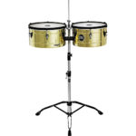 Timbales MEINL 14″ ET 15″ + stand